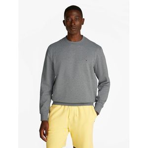 Tommy Hilfiger - Sweatshirt - Medium Grey Heather - Katoen - Regular Fit
