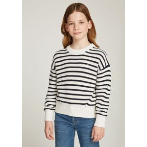 Gestreepte trui TOMMY HILFIGER. Katoen materiaal. Maten 14 jaar - 156 cm. Andere kleur