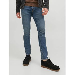 Slim jeans Jjiglenn JACK & JONES. Katoen materiaal. Maten W33 - Lengte 34. Blauw kleur