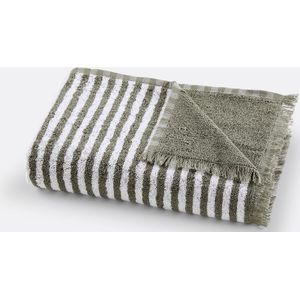 La Redoute Intérieurs - Arzon - Badlaken - Kaki - 100% Katoen - Badstof 500 g/m2