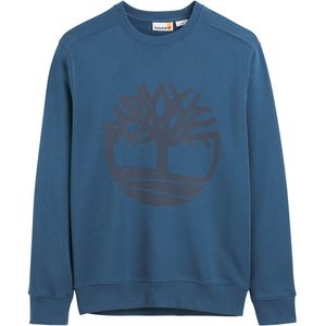 Sweater met ronde hals en logo Tree TIMBERLAND. Katoen materiaal. Maten XL. Blauw kleur