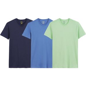 Set van 3 T-shirts met ronde hals POLO RALPH LAUREN. Katoen materiaal. Maten XXL. Blauw kleur