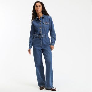 La Redoute Collections - Signature ERYN - Jumpsuit - Blauw - Katoen