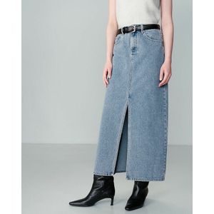 Rok NOHAME GRACE & MILA. Denim materiaal. Maten M. Blauw kleur