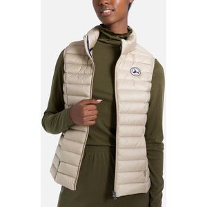 Bodywarmer Seda JOTT. Polyamide materiaal. Maten M. Beige kleur