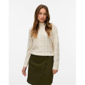 Vmvirgo - Gebreide Pullover - Hoge Hals - Lange Mouwen - Regular Fit