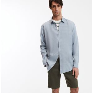 CARL LA REDOUTE COLLECTIONS - Recht Overhemd - Lichtblauw - Linnen