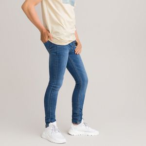 Skinny jeans taper LEVI'S KIDS. Katoen materiaal. Maten 16 jaar - 174 cm. Blauw kleur