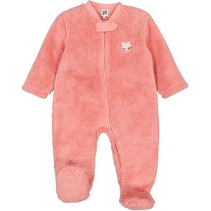 Pyjama in fleece LA REDOUTE COLLECTIONS. Katoen materiaal. Maten 3 mnd - 60 cm. Roze kleur