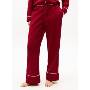 Pyjamabroek TOMMY HILFIGER. Katoen materiaal. Maten XS. Rood kleur
