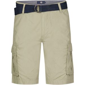 Cargo short in katoen met ceintuur PETROL INDUSTRIES. Katoen materiaal. Maten XL. Groen kleur