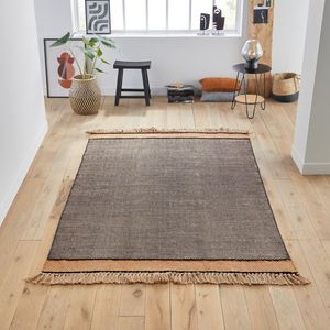 Vloerkleed in jute, Ajow LA REDOUTE INTERIEURS. Jute materiaal. Maten 120 x 170 cm. Beige kleur