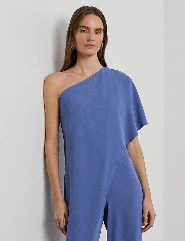 Lauren Ralph Lauren Jumpsuit 'APRIL'  duifblauw