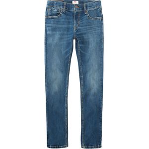 Slim jeans 511 LEVI'S KIDS. Katoen materiaal. Maten 10 jaar - 138 cm. Blauw kleur