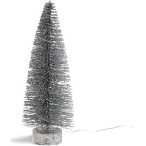 Lichtgevende kerstboom, Caspar LA REDOUTE INTERIEURS. Plastic materiaal. Maten één maat. Zilver kleur