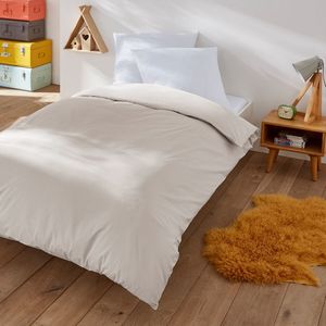 LA REDOUTE INTERIEURS - Scenario - Dekbedovertrek - Beige - 50% Katoen, 50% Polyester