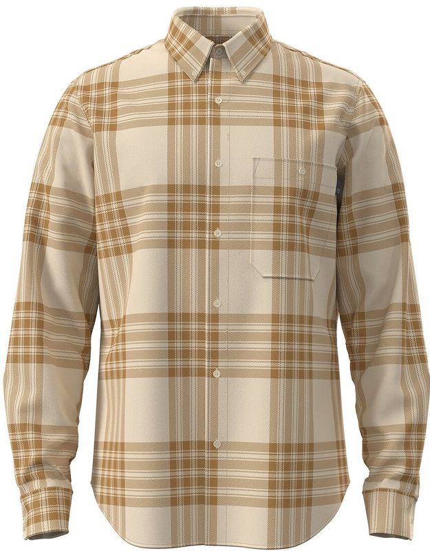 Timberland - TB0A6V4XEHI1 - Overhemd - Geel - Casual - Lange Mouwen - Biologisch Katoen