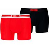 Set van 2 boxershorts Everyday logo PUMA. Bio katoen materiaal. Maten L. Zwart kleur