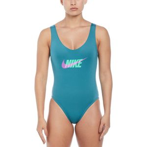 Nike - Badpak - Petrol Blauw - 83% Polyester, 17% Elasthan