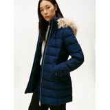 TOMMY HILFIGER - Wintermantel - Blauw - Gewatteerde Jas