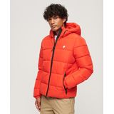 Donsjas met kap Sports SUPERDRY. Polyester materiaal. Maten M. Rood kleur