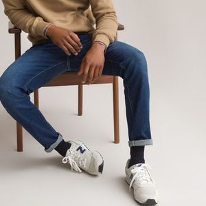 Slim jeans LA REDOUTE COLLECTIONS. Katoen materiaal. Maten 50 FR - 54 EU. Blauw kleur