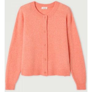 AMERICAN VINTAGE - DAMSVILLE - Vest - Rood - Lange Mouwen - Ronde Hals