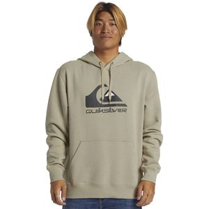 Hoodie met groot logo QUIKSILVER. Katoen materiaal. Maten M. Kastanje kleur