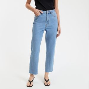 LA REDOUTE COLLECTIONS - Rechte 7/8 Jeans - Blauw - Denim