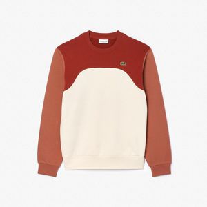 LACOSTE - Sweater - Kastanje - Katoen