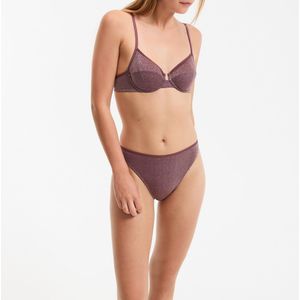 TAMARIS LA REDOUTE COLLECTIONS - Slip - Rood - Microvezel en Gemetalliseerde Vezel