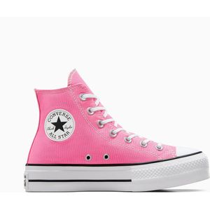 Sneakers All Star Lift Hi Seasonal Color CONVERSE. Canvas materiaal. Maten 38. Roze kleur