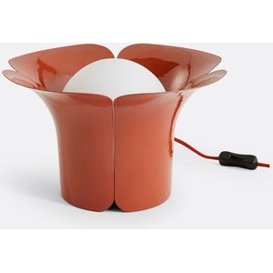 La Redoute Intérieurs - Tessen - Lamp - Kastanje - Tulpvorm - Staalmetaal en Opaline