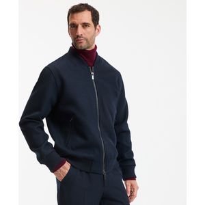 LA REDOUTE COLLECTIONS - Bomberjasje - Marineblauw - Wol