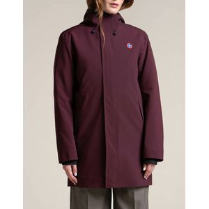 FLOTTE - BEAUBOURG - Halflange Parka - Rood - Damesparka - Waterdichte Coating