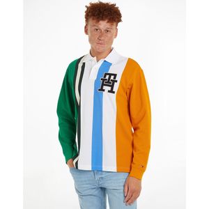 TOMMY HILFIGER - Slim Polo - Multicolor - Viscose
