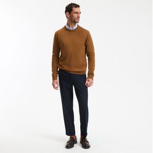 La Redoute Collections - Signature Bastien - Trui - Kastanje - Merinoswol