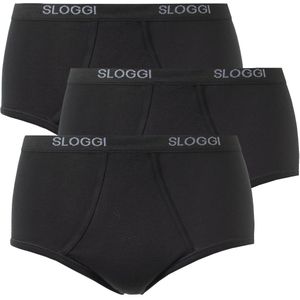 SLOGGI - Set van 3 Maxi Slips - Zwart - Katoen