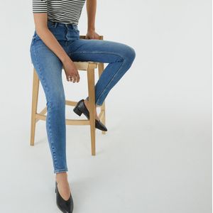 Skinny jeans LA REDOUTE COLLECTIONS. Denim materiaal. Maten 44 FR - 42 EU. Blauw kleur