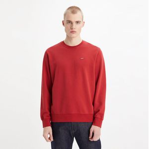 Sweater met ronde hals logo Chesthit LEVI'S. Katoen materiaal. Maten L. Rood kleur