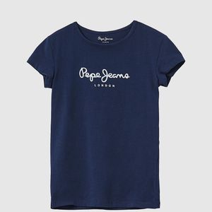 T-shirt met korte mouwen PEPE JEANS. Katoen materiaal. Maten 10 jaar - 138 cm. Blauw kleur