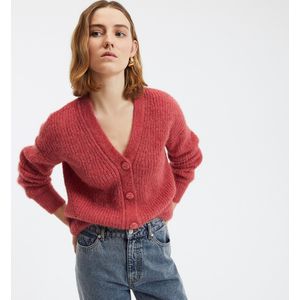 GILDAS LA REDOUTE COLLECTIONS - Vest - Oudroze - Mixed Alpaca