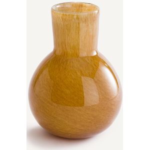 Stine AM.PM. - Flesvaas - Geel - H30 cm - Handgeblazen Glas