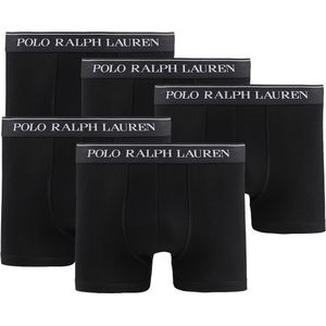 Set van 5 boxershorts POLO RALPH LAUREN. Katoen materiaal. Maten L. Zwart kleur
