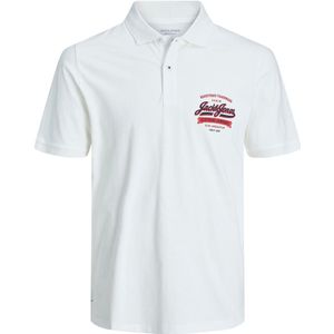 Polo met korte mouwen JACK & JONES. Katoen materiaal. Maten S. Beige kleur