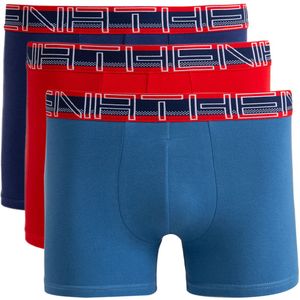 Set van 3 boxershorts Full Stretch ATHENA. Katoen materiaal. Maten S. Zwart kleur