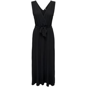 Jerseyjurk - Effen - Viscose - Mouwloos - Flare