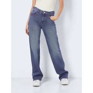 Wijde jeans, standaard taille NOISY MAY. Denim materiaal. Maten Maat 28 US - Lengte 30. Blauw kleur
