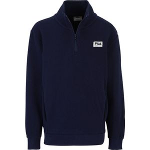 Sweater, opstaande kraag met rits FILA. Katoen materiaal. Maten 11/12 jaar - 144/150 cm. Blauw kleur