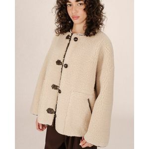 Grace & Mila - Simon - Damesjas - Oversize - Faux Shearling